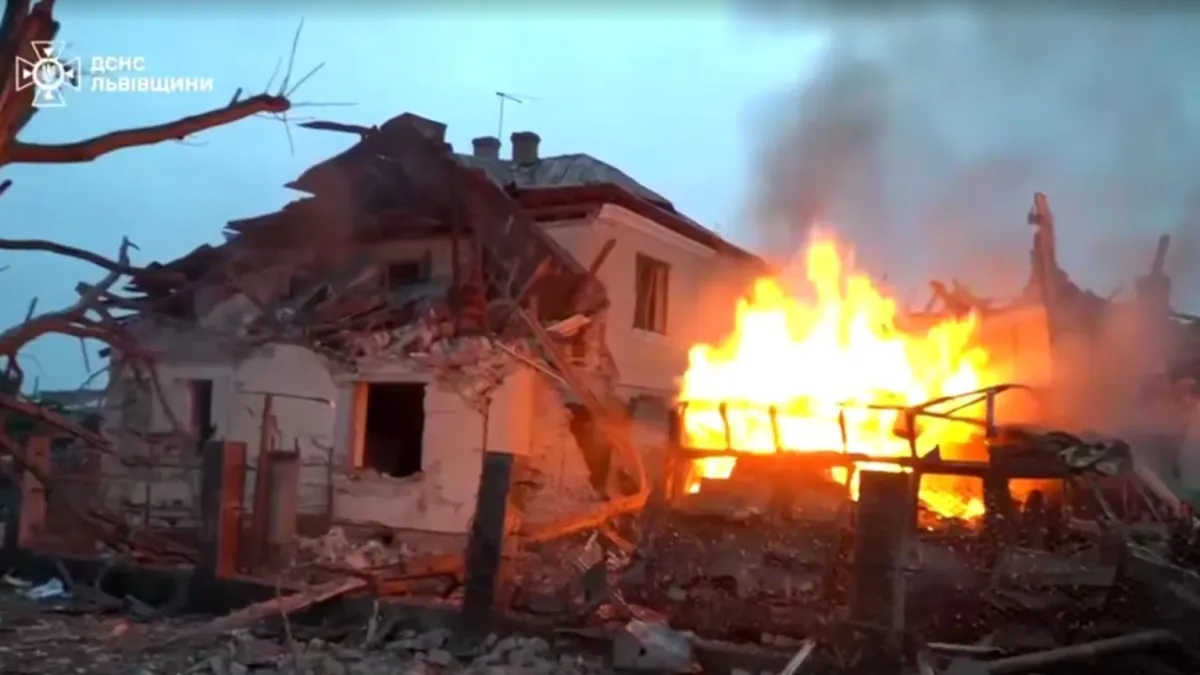 Pelo menos quatro mortos na Ucrânia após ataque noturno de mísseis e drones da Rússia